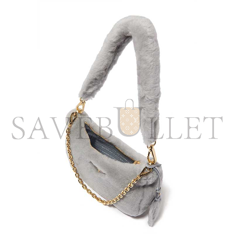 Pra*a mini shoulder bag in sheepskin 1bc204 (22*18*6cm)